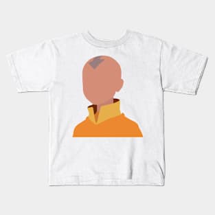 Minimalistic Aang Kids T-Shirt